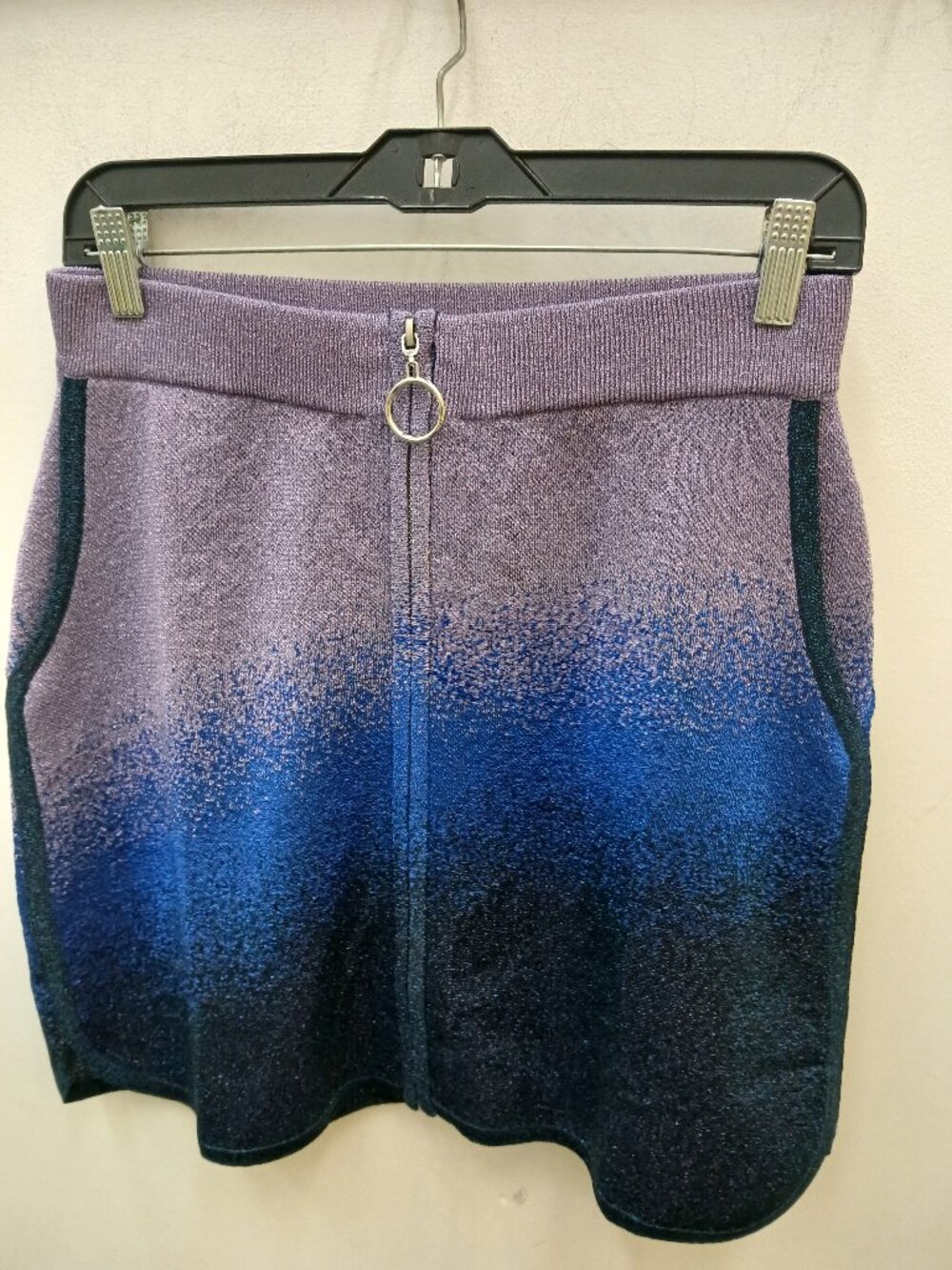 MAJE Ombre Metallic Skirt